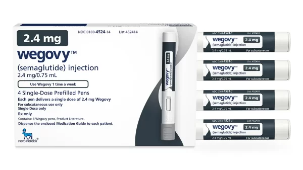 Wegovy semaglutide injection 2.4 MG